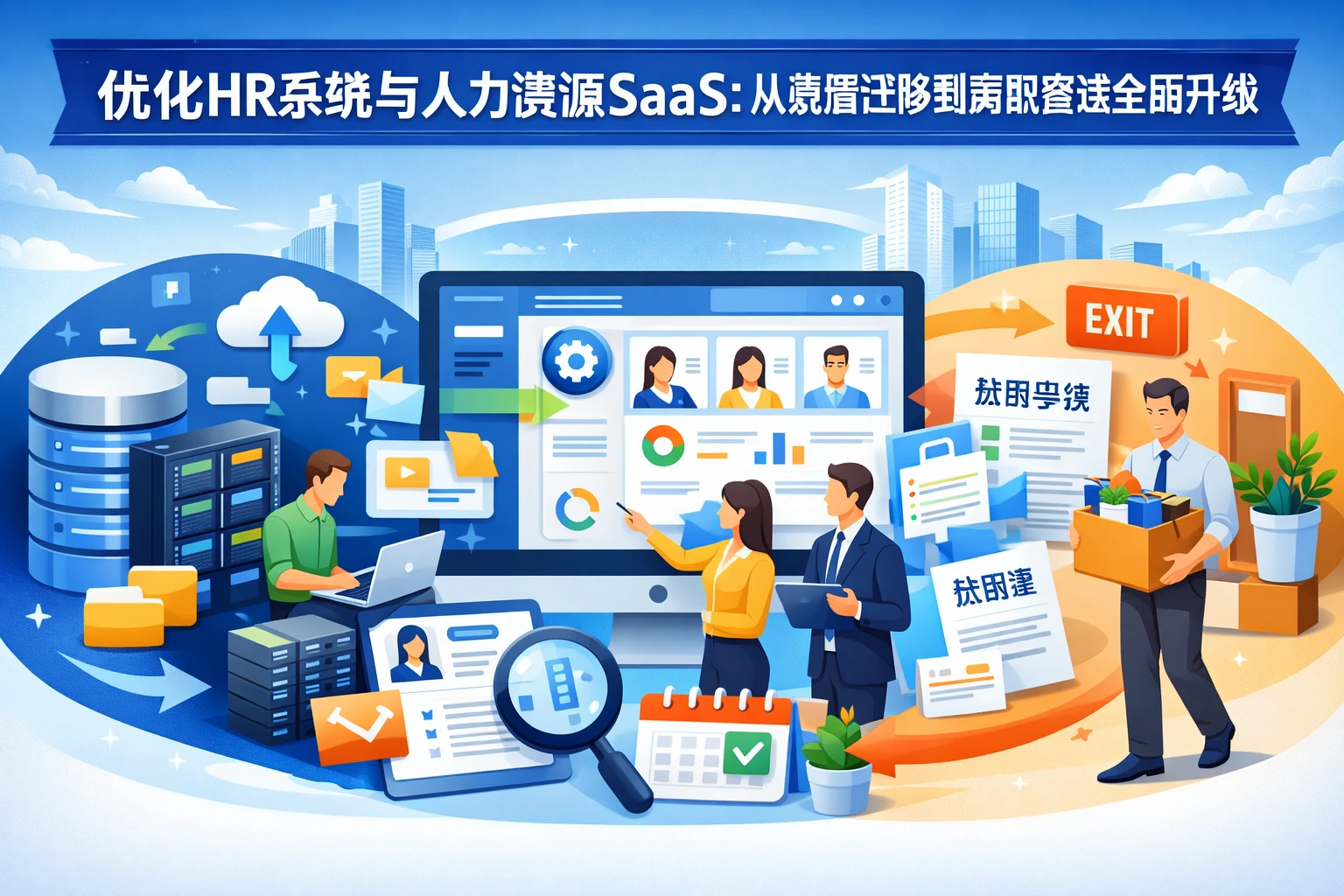 优化HR系统与人力资源SaaS：从数据迁移到离职管理的全面升级