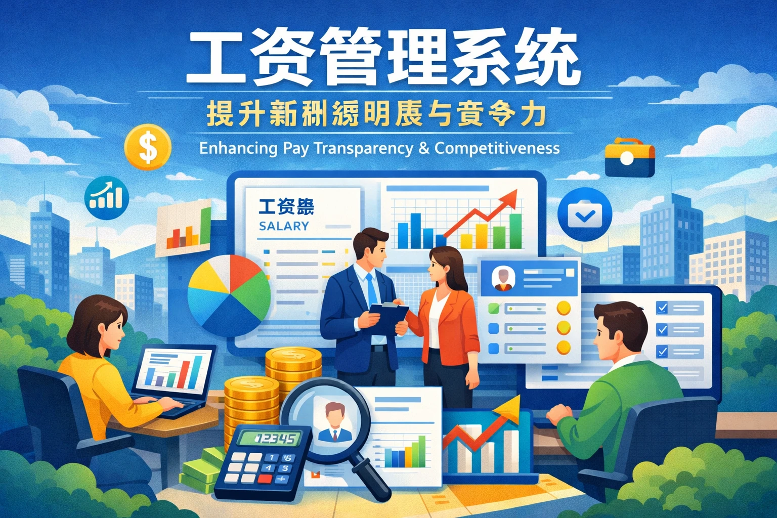 工资管理系统提升薪酬透明度与竞争力
