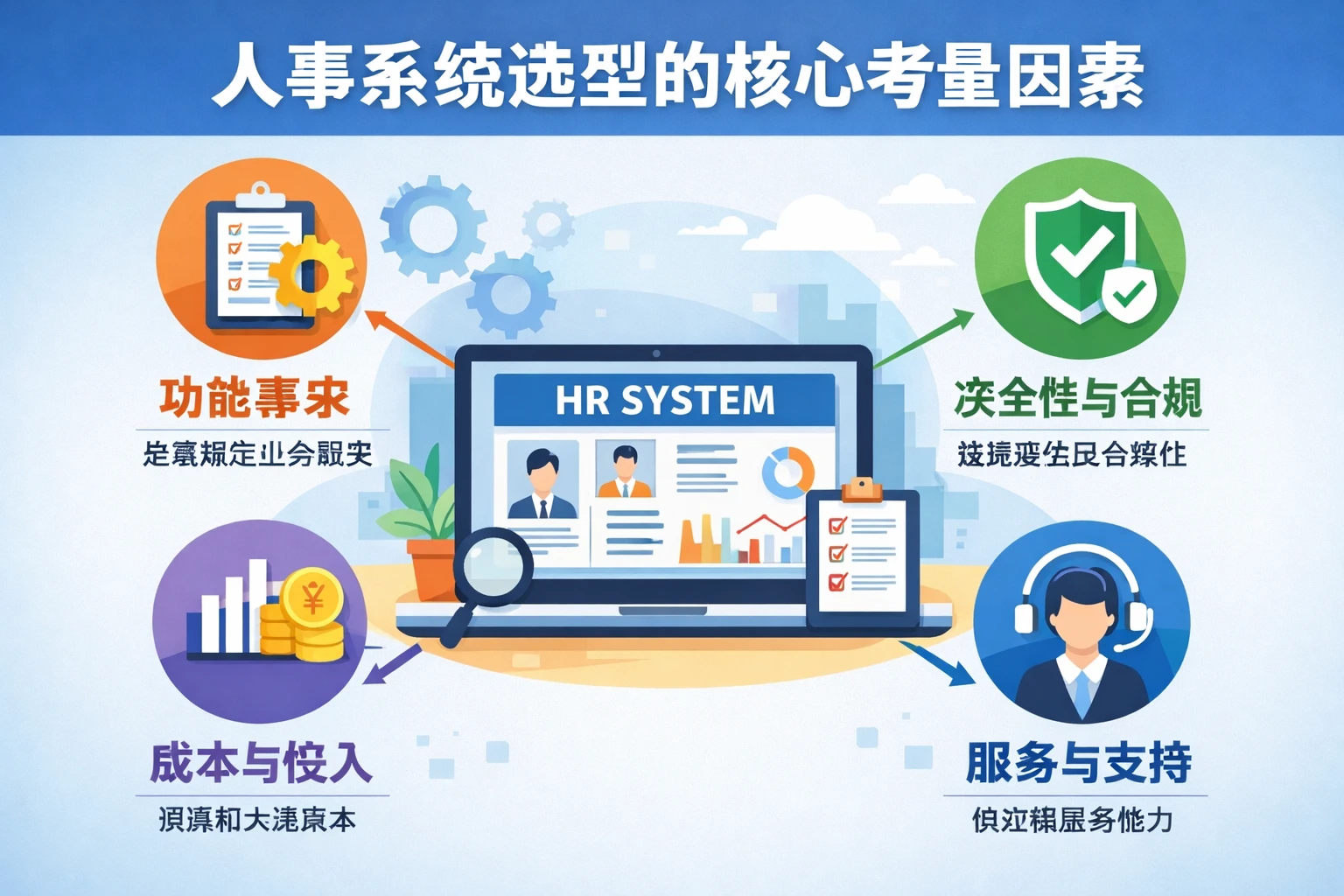 人事系统选型的核心考量因素