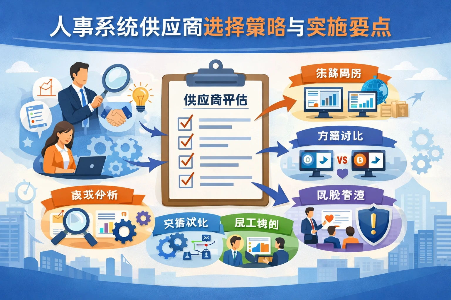 人事系统供应商选择策略与实施要点