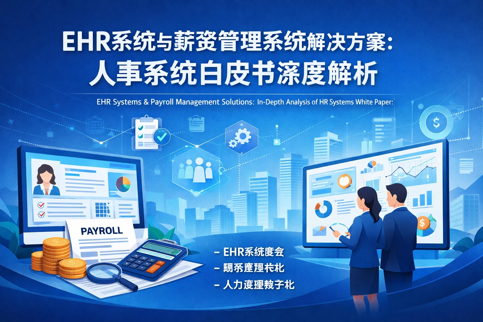 ehr系统与薪资管理系统解决方案：人事系统白皮书深度解析