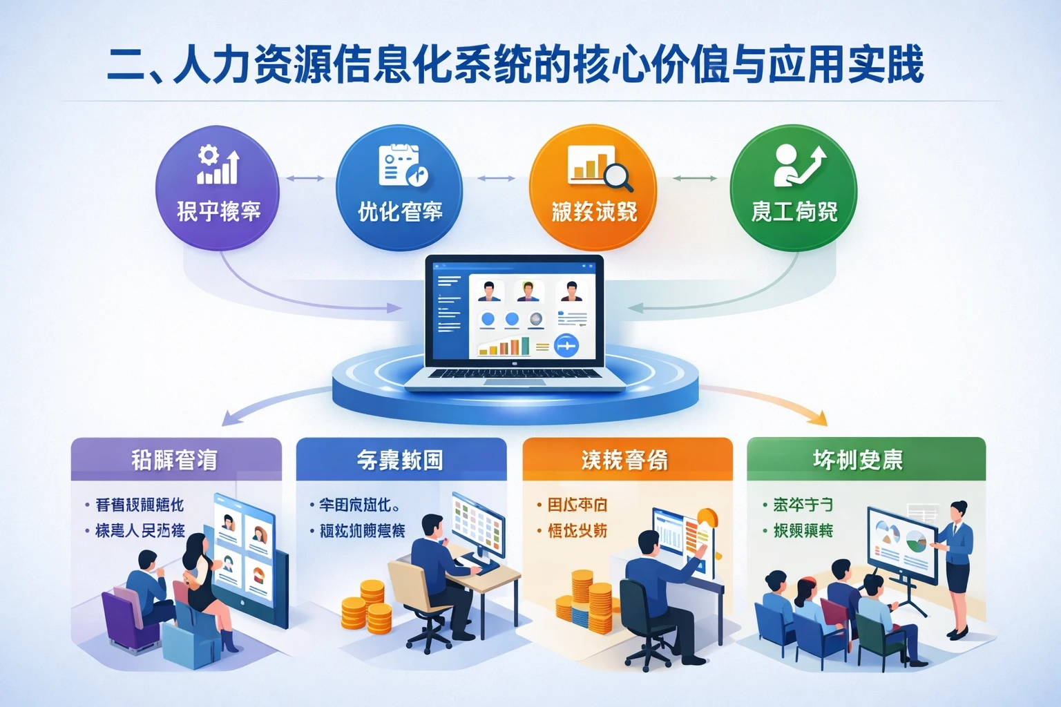 二、人力资源信息化系统的核心价值与应用实践