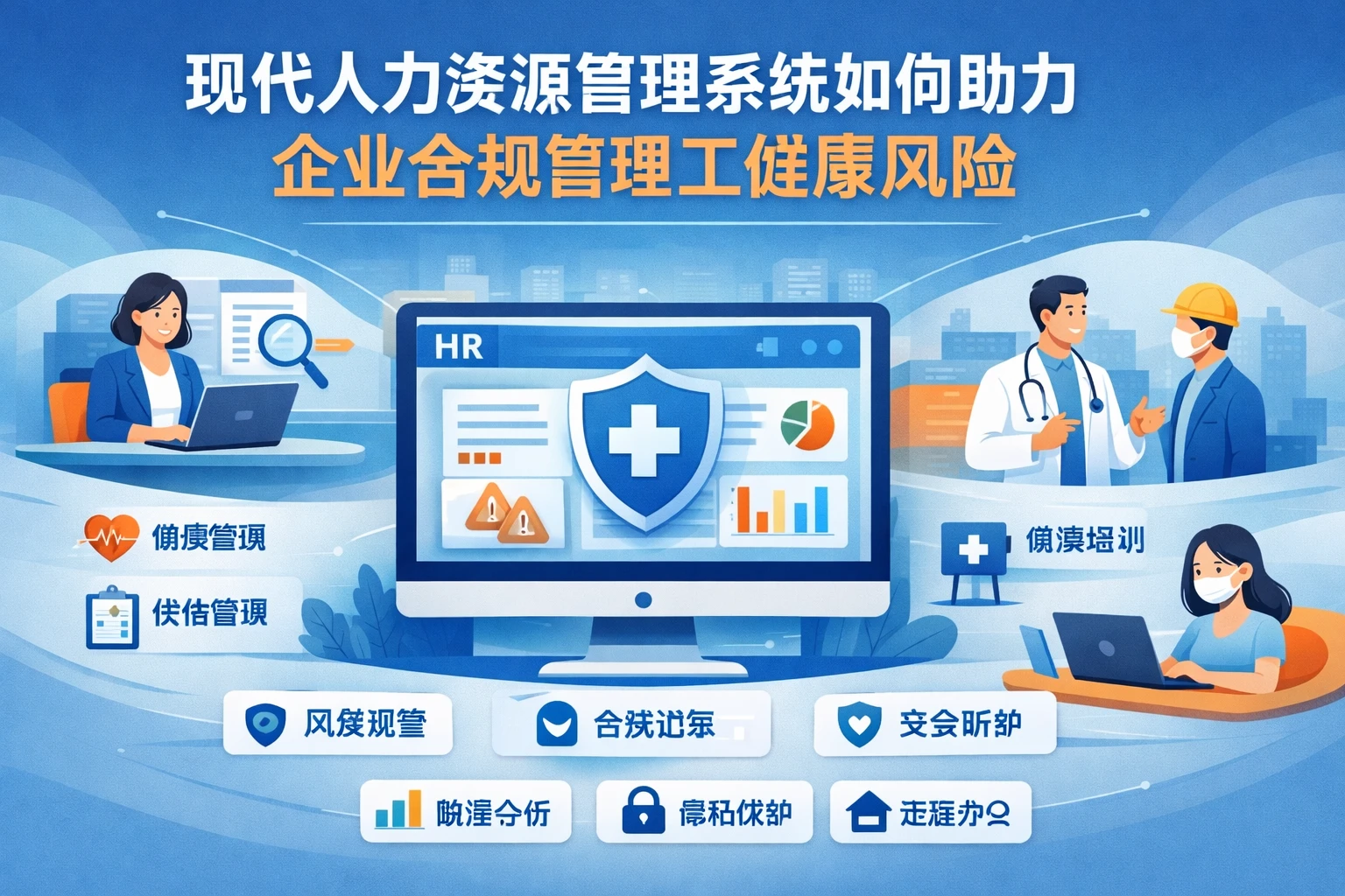 现代人力资源管理系统如何助力企业合规管理员工健康风险