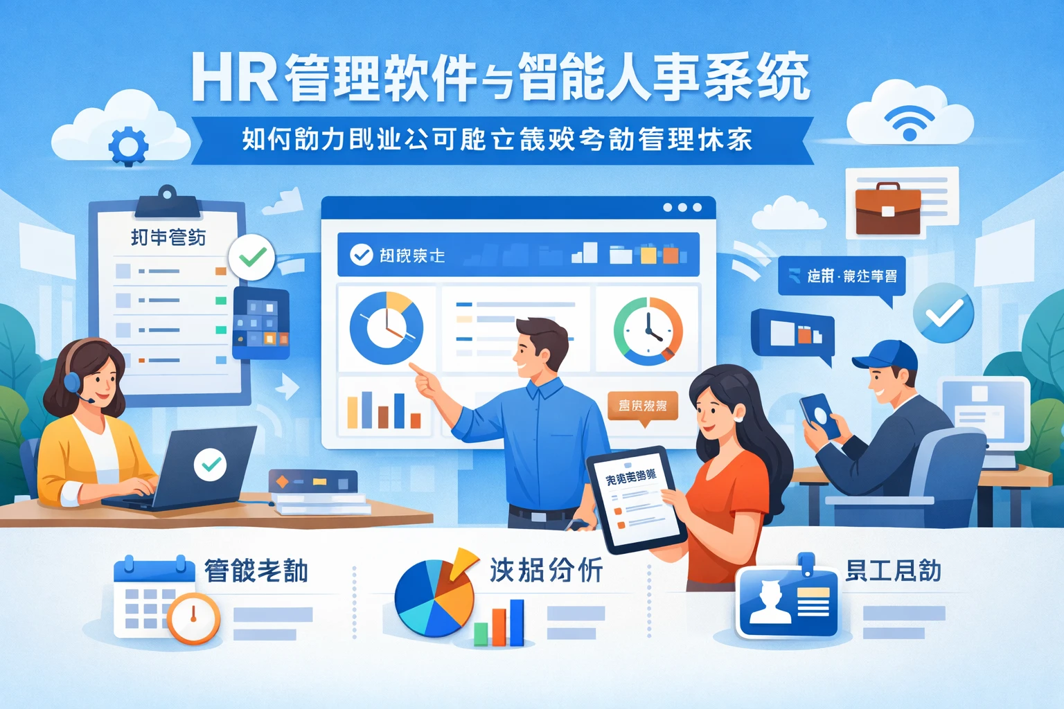 HR管理软件与智能人事系统如何助力创业公司建立高效考勤管理体系