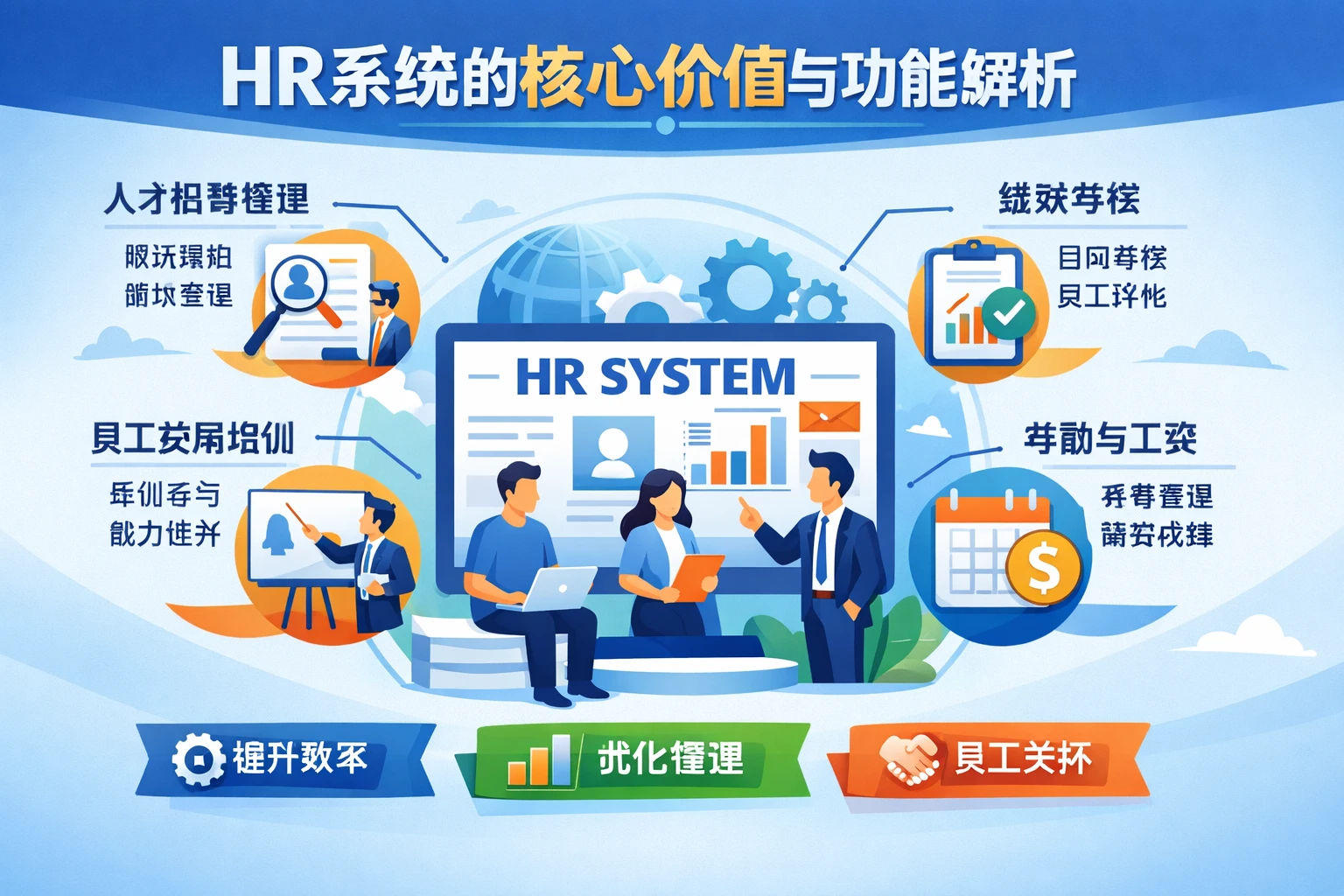 HR系统的核心价值与功能解析