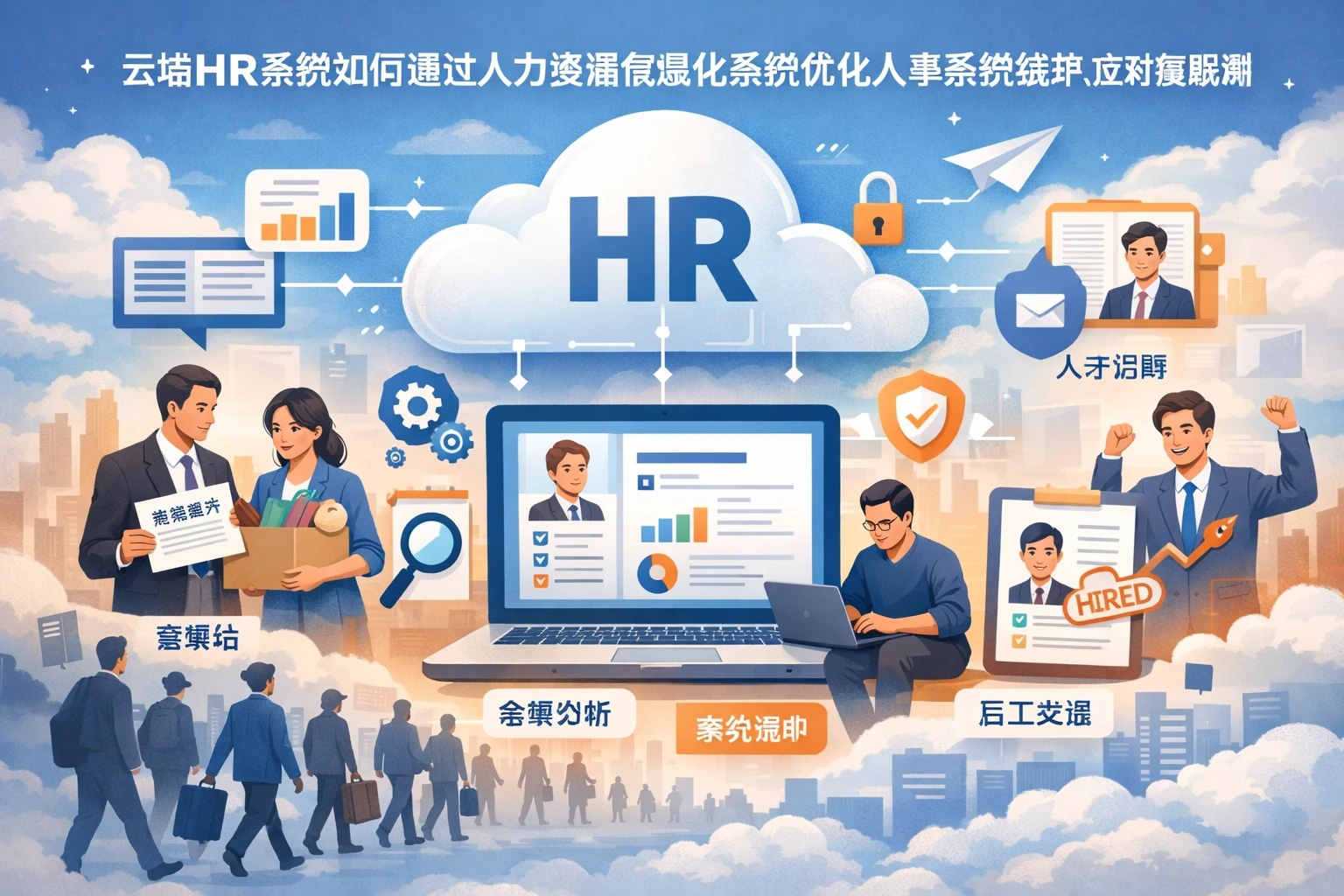 云端HR系统如何通过人力资源信息化系统优化人事系统维护，应对离职潮