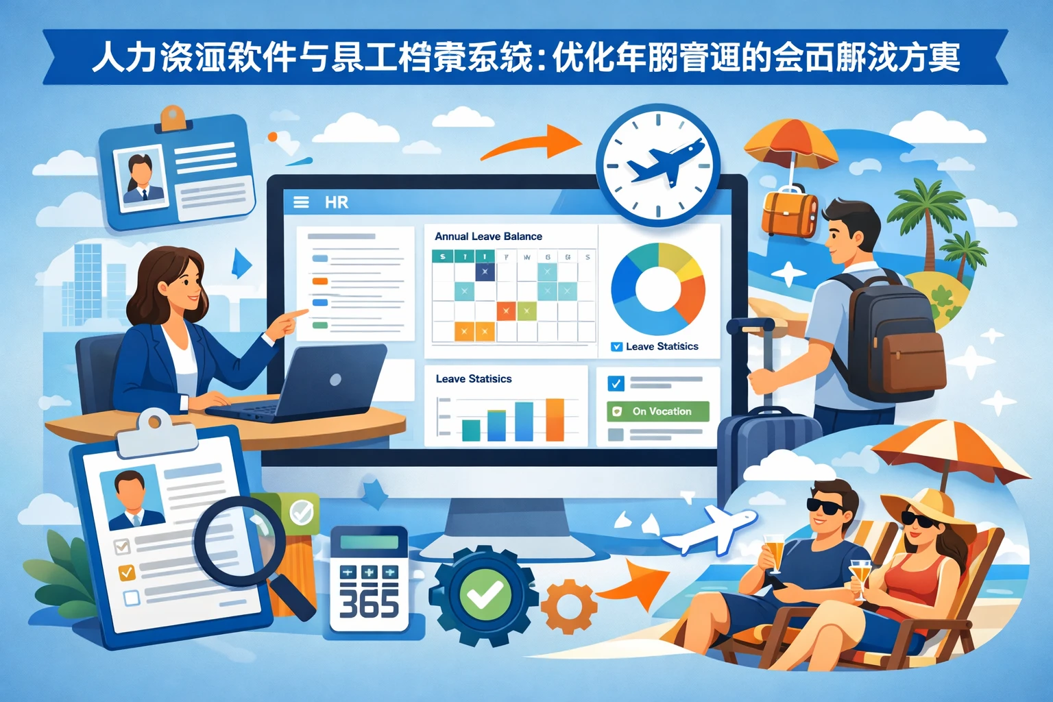 人力资源软件与员工档案系统：优化年假管理的全面解决方案