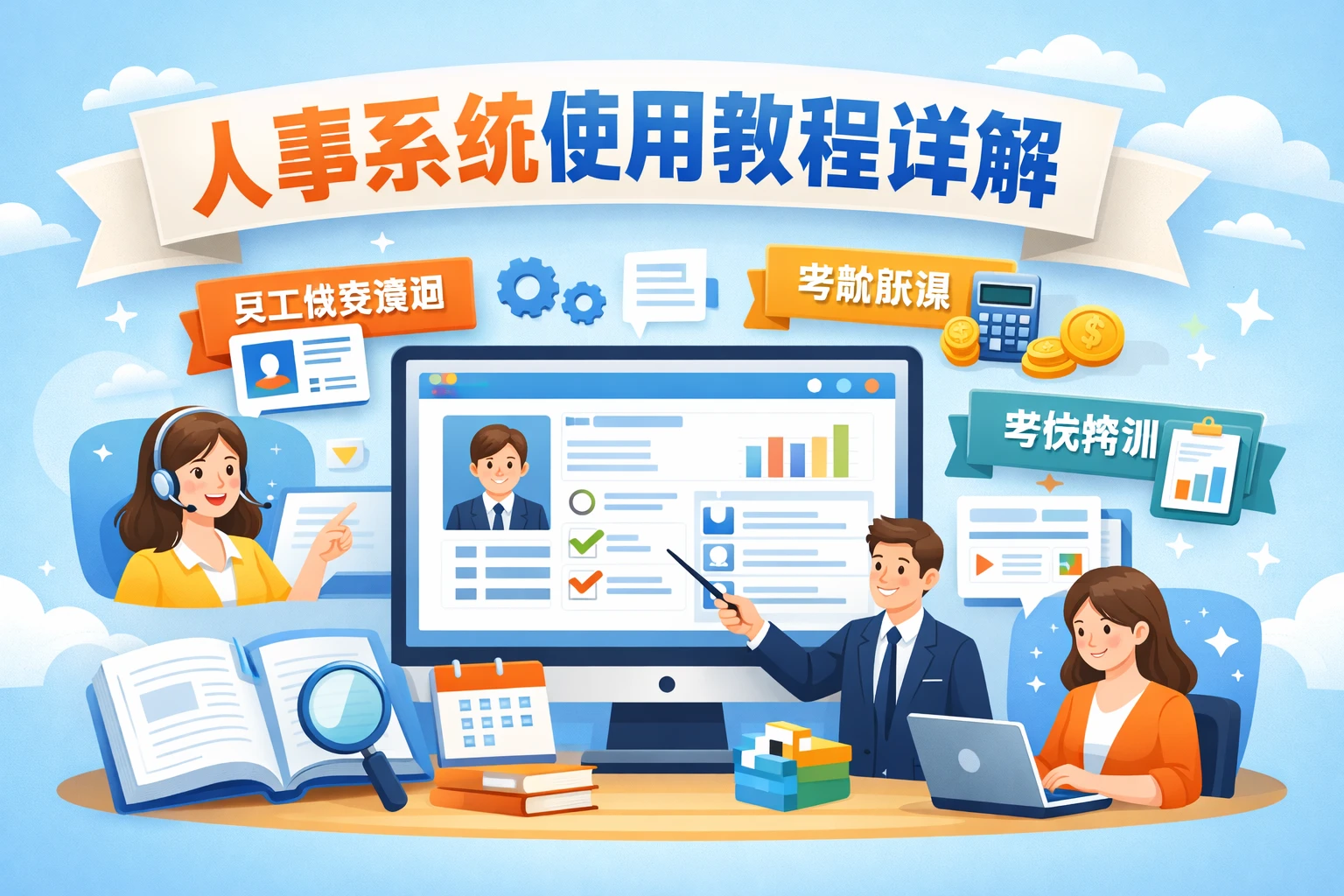 人事系统使用教程详解