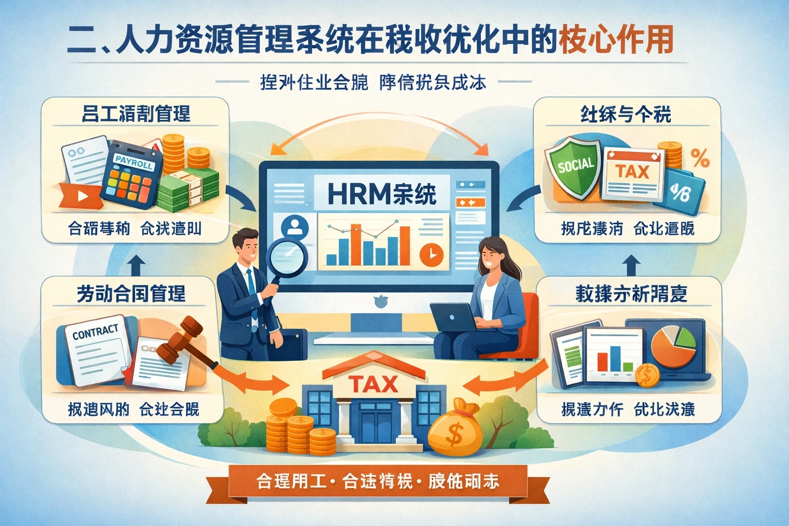 二、人力资源管理系统在税收优化中的核心作用