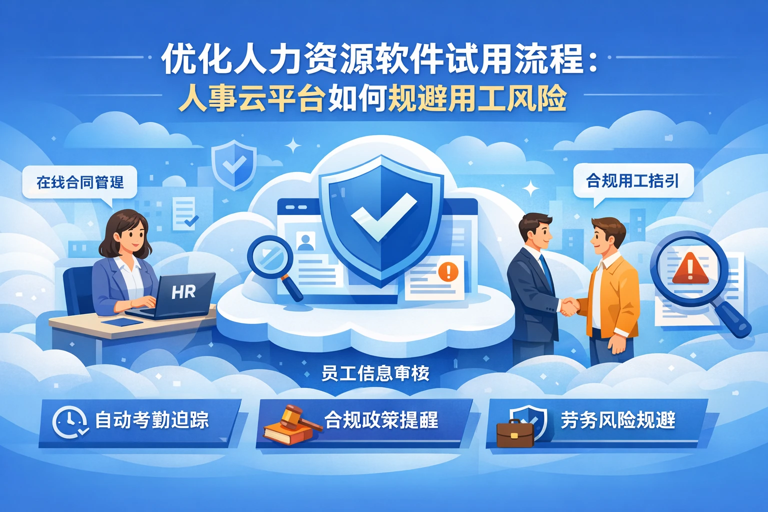 优化人力资源软件试用流程：人事云平台如何规避用工风险