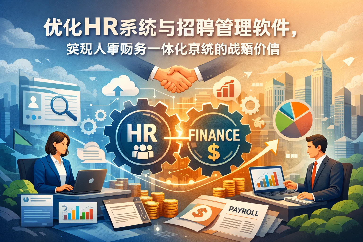 优化HR系统与招聘管理软件，实现人事财务一体化系统的战略价值