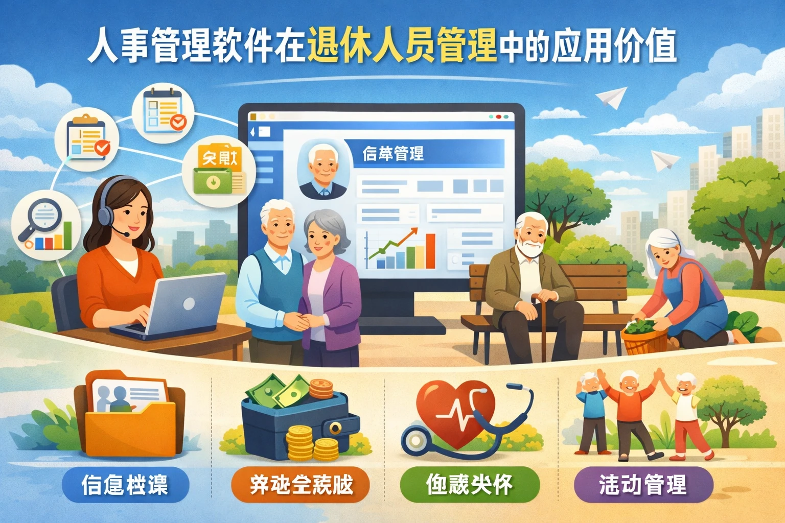 人事管理软件在退休人员管理中的应用价值