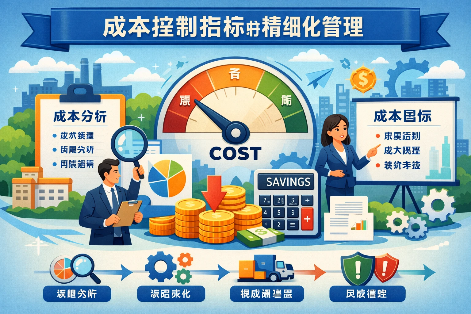 成本控制指标的精细化管理