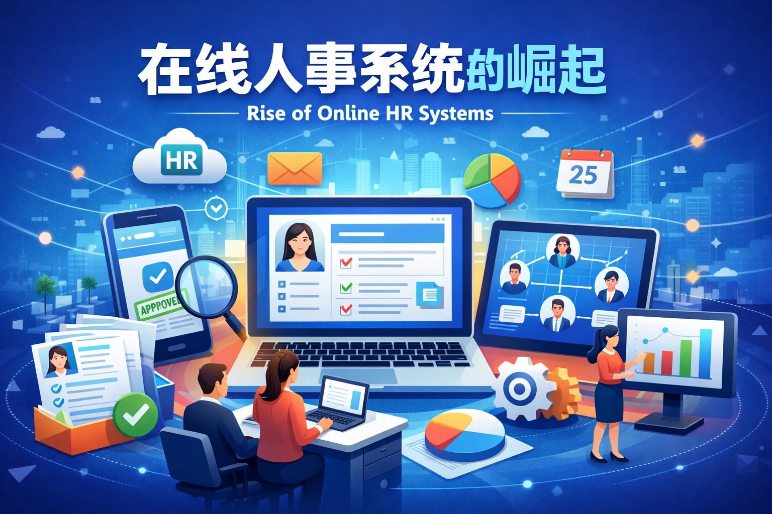 在线人事系统的崛起