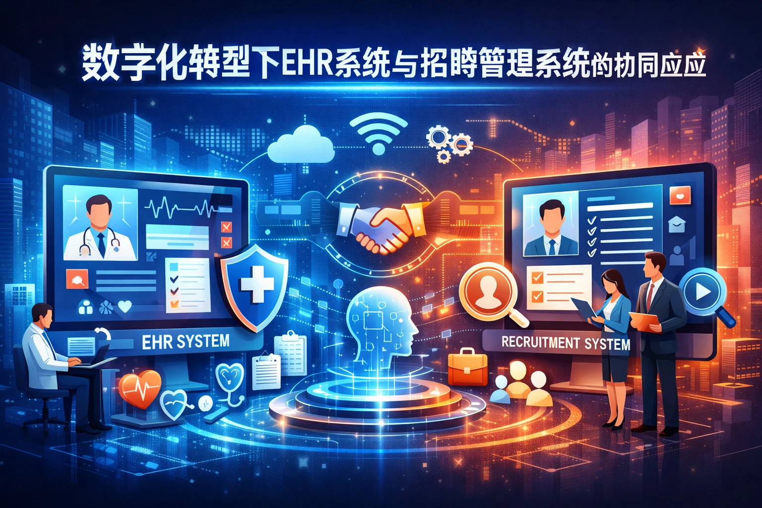 数字化转型下EHR系统与招聘管理系统的协同效应