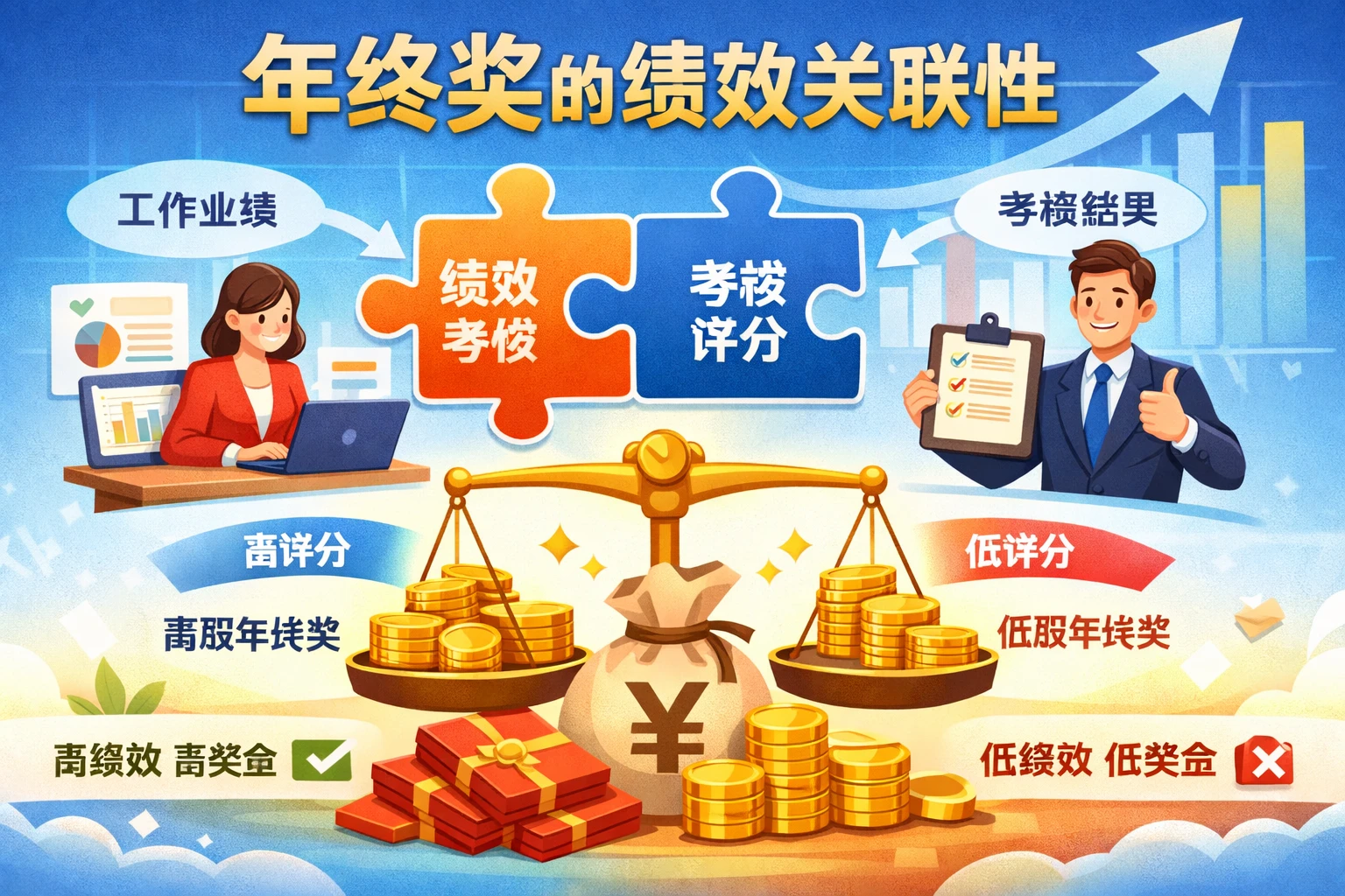年终奖的绩效关联性