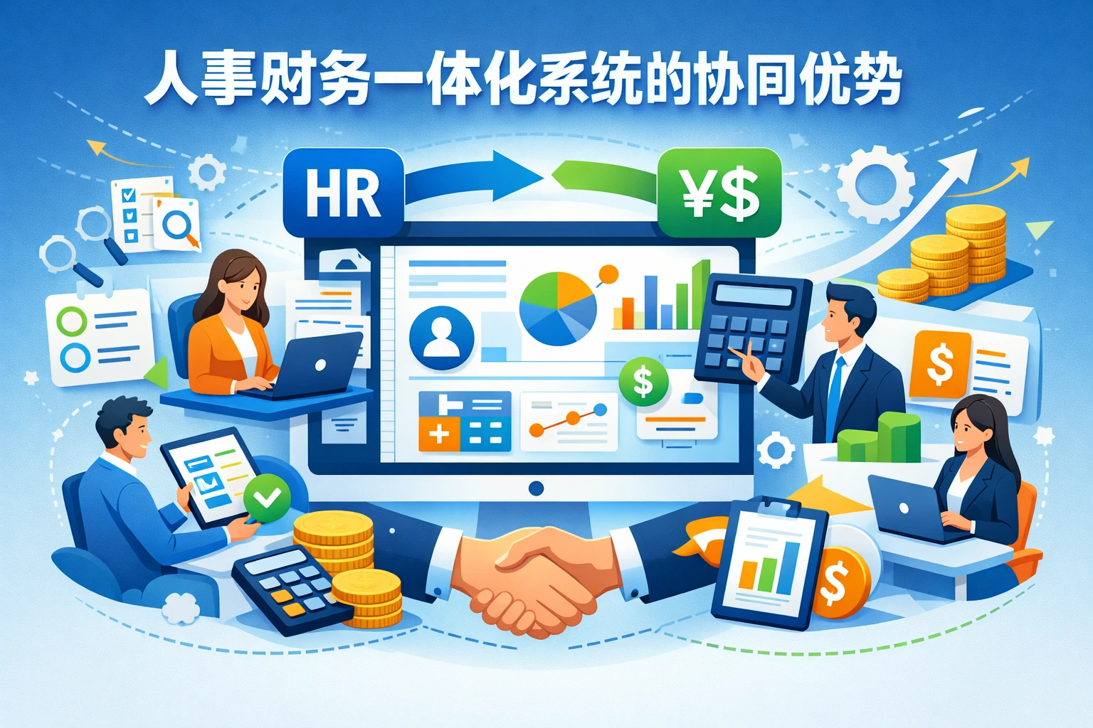 人事财务一体化系统的协同优势