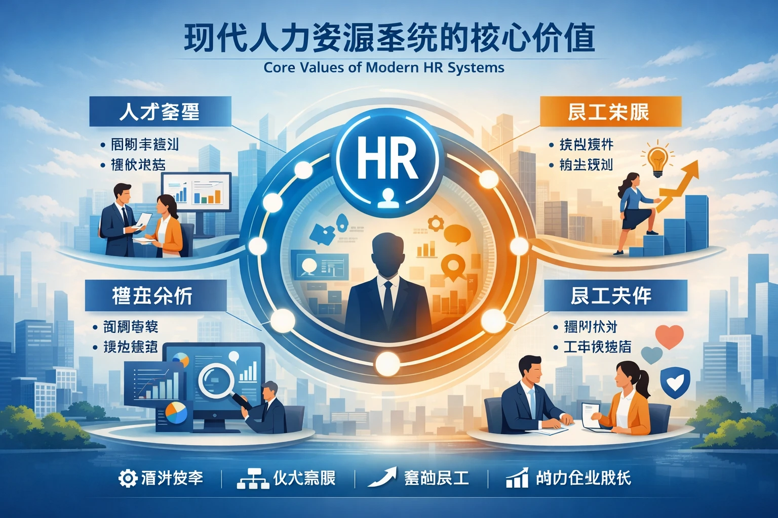 现代人力资源系统的核心价值