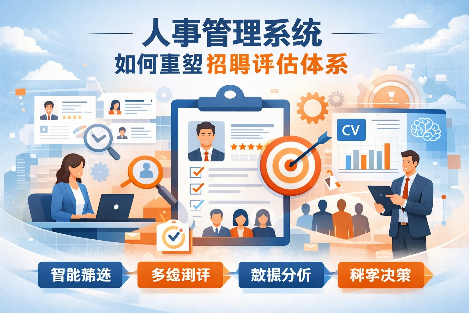 人事管理系统如何重塑招聘评估体系