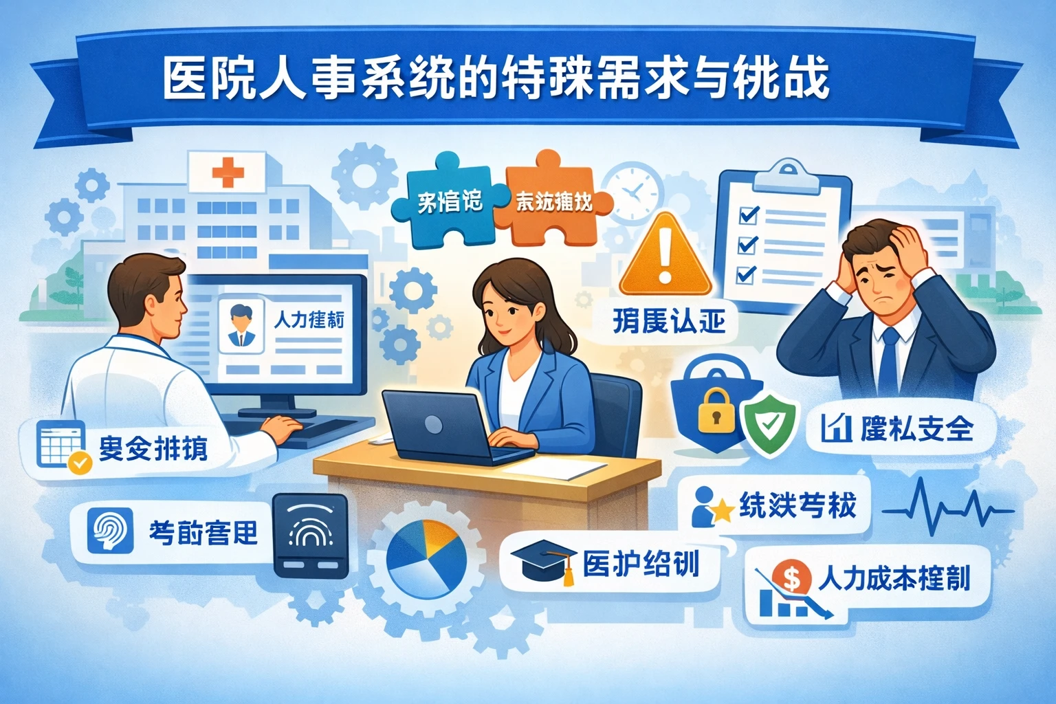 医院人事系统的特殊需求与挑战