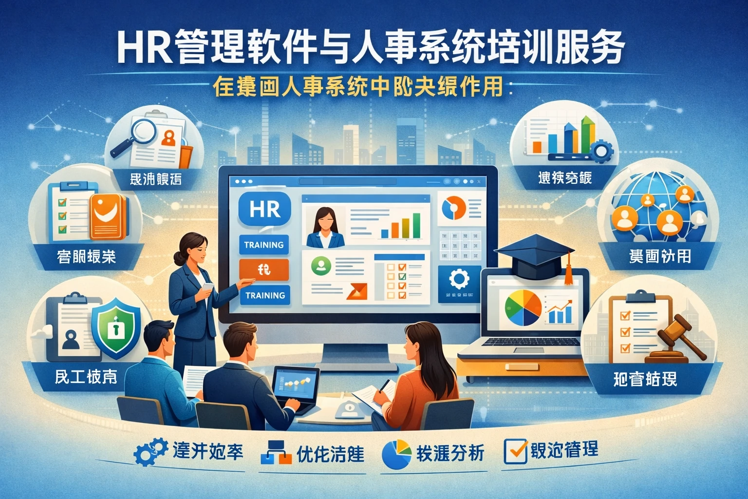 HR管理软件与人事系统培训服务在集团人事系统中的关键作用