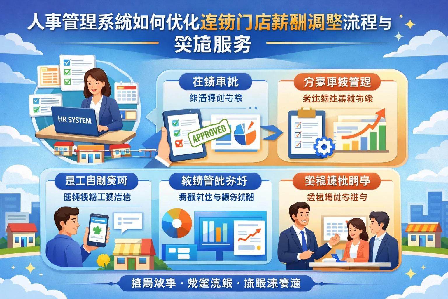 人事管理系统如何优化连锁门店薪酬调整流程与实施服务