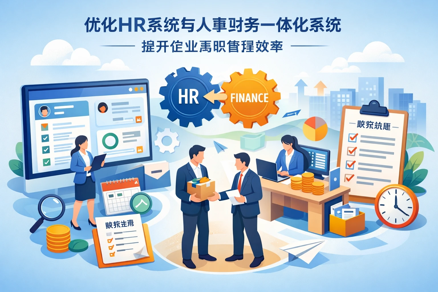 优化HR系统与人事财务一体化系统，提升企业离职管理效率