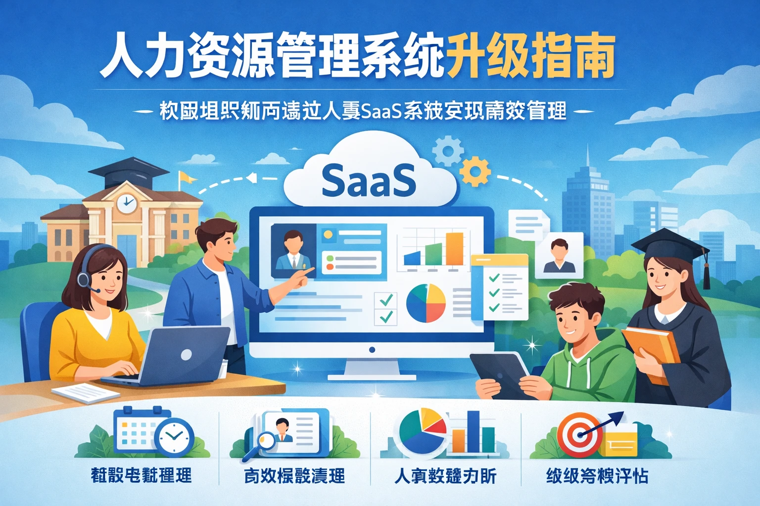 人力资源管理系统升级指南：校园组织如何通过人事SaaS系统实现高效管理