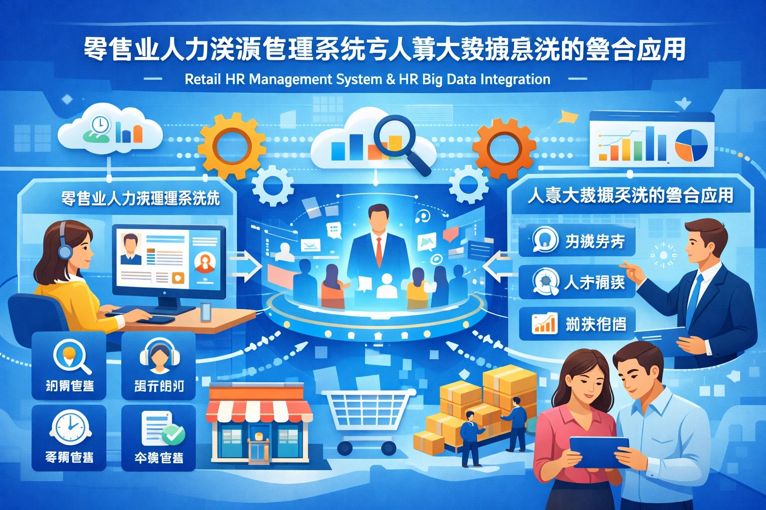零售业人力资源管理系统与人事大数据系统的整合应用