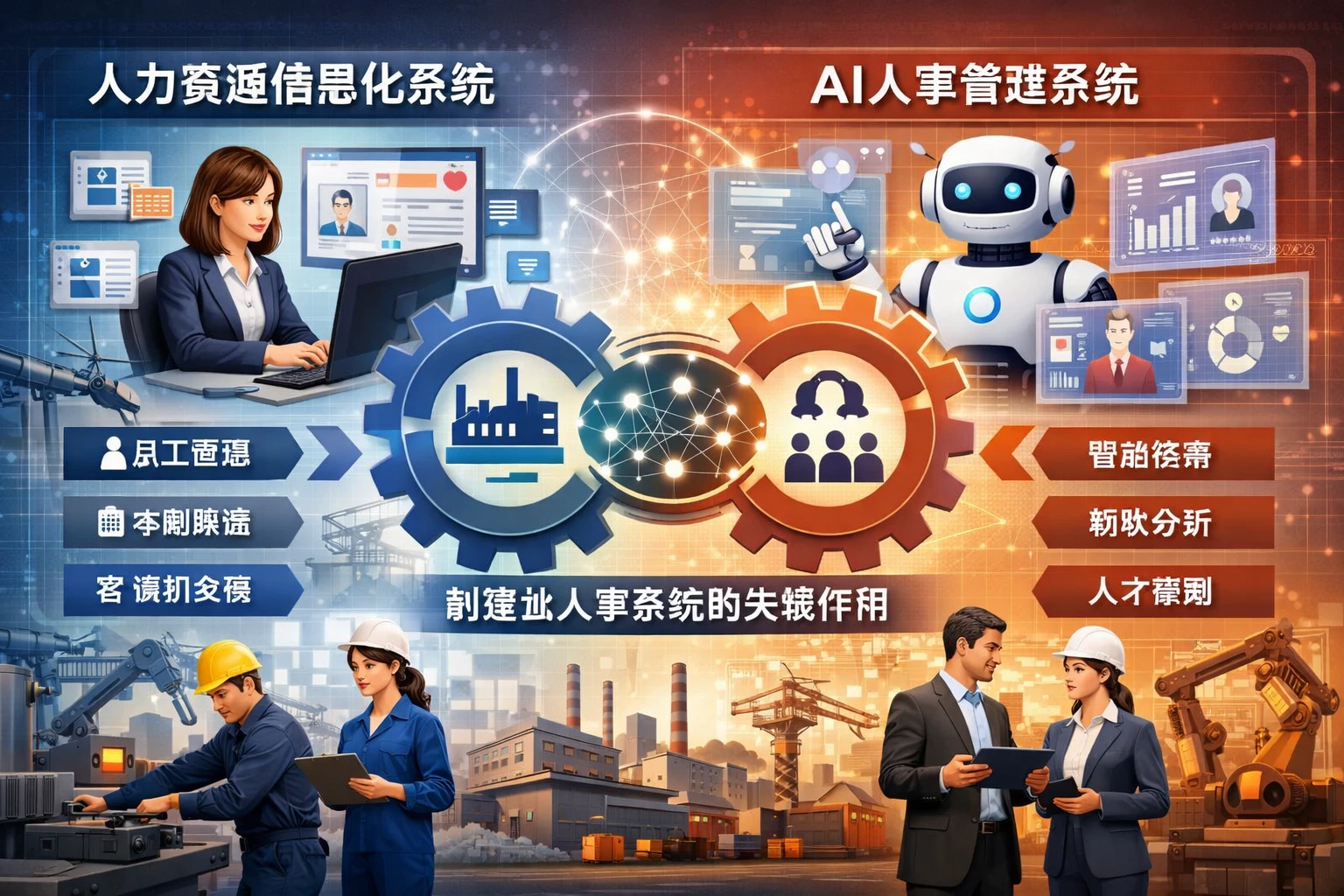 人力资源信息化系统与AI人事管理系统在制造业人事系统中的关键作用