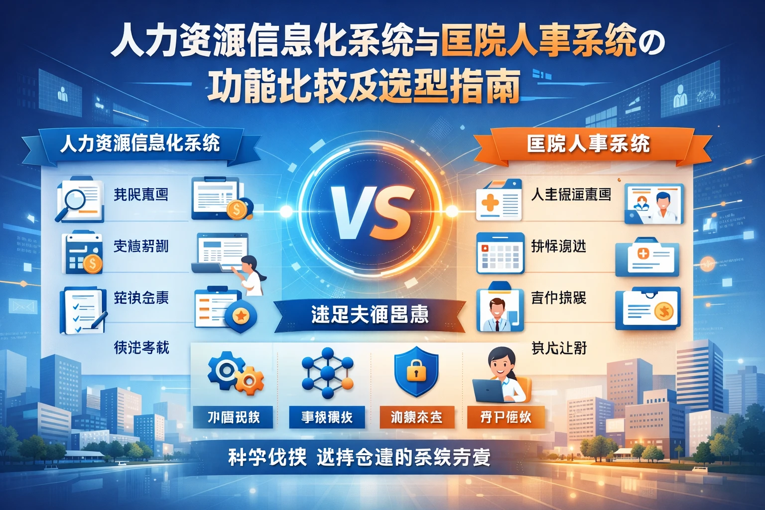 人力资源信息化系统与医院人事系统的功能比较及选型指南