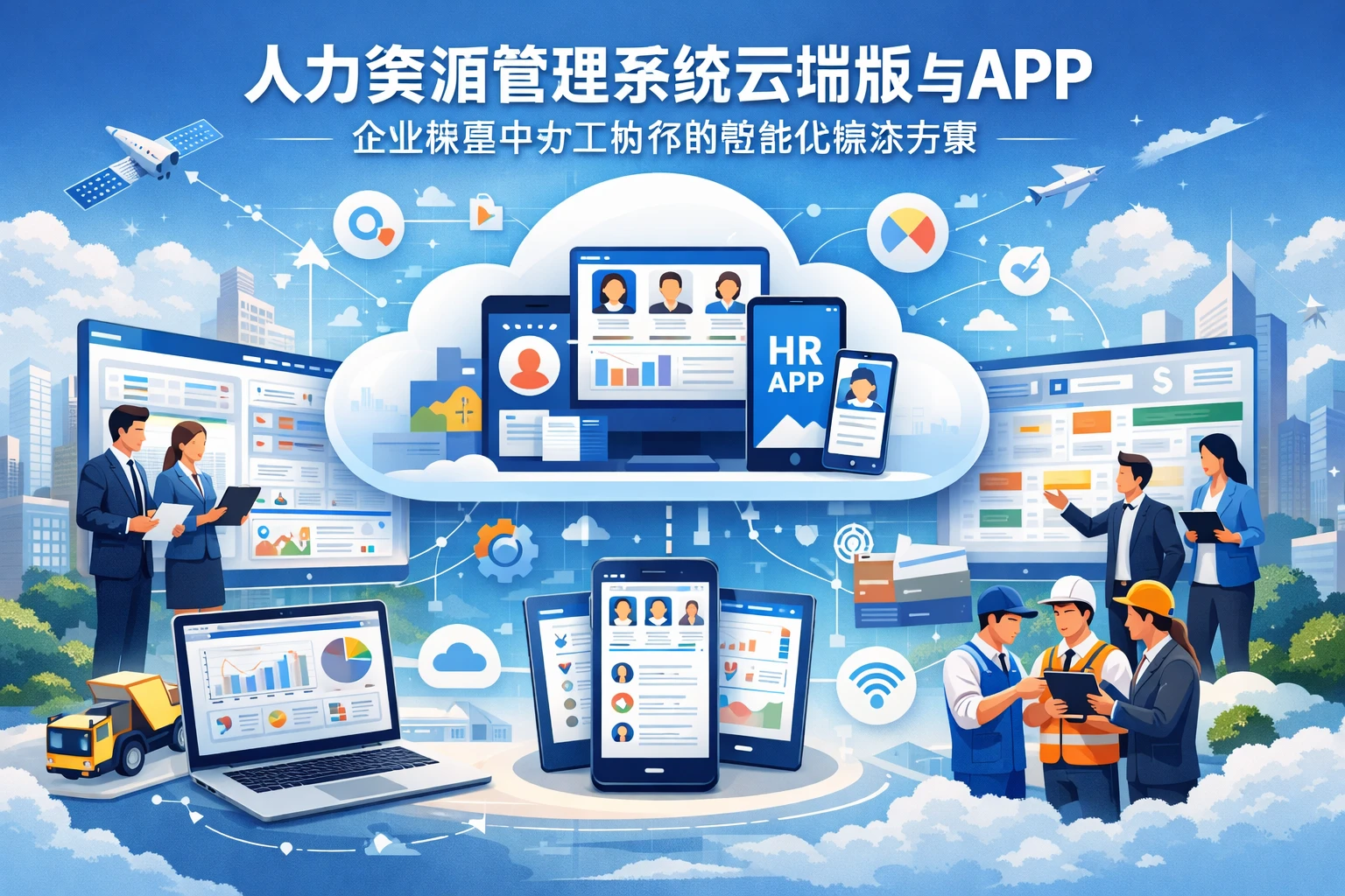 人力资源管理系统云端版与APP：企业转型中分工协作的智能化解决方案