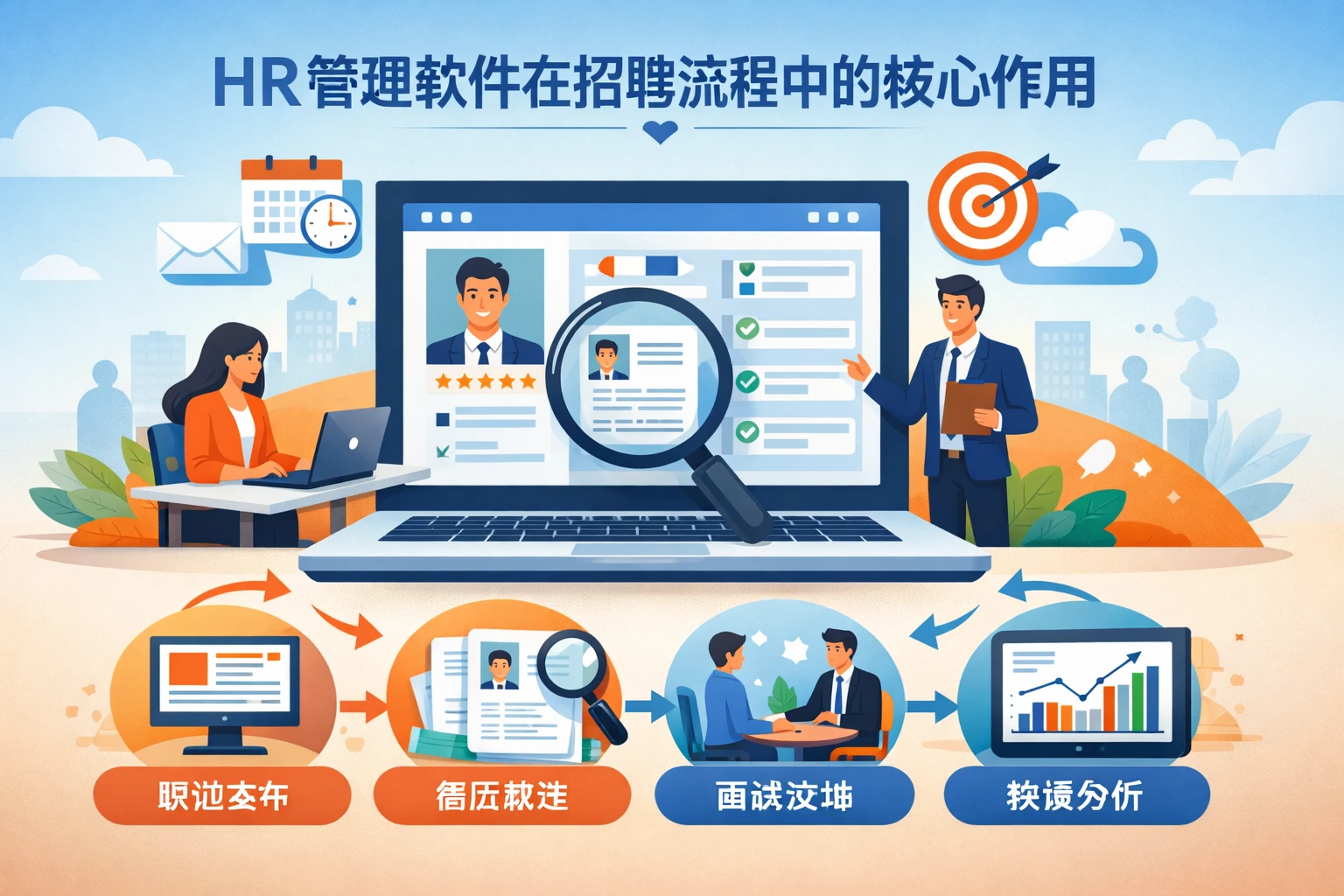 HR管理软件在招聘流程中的核心作用