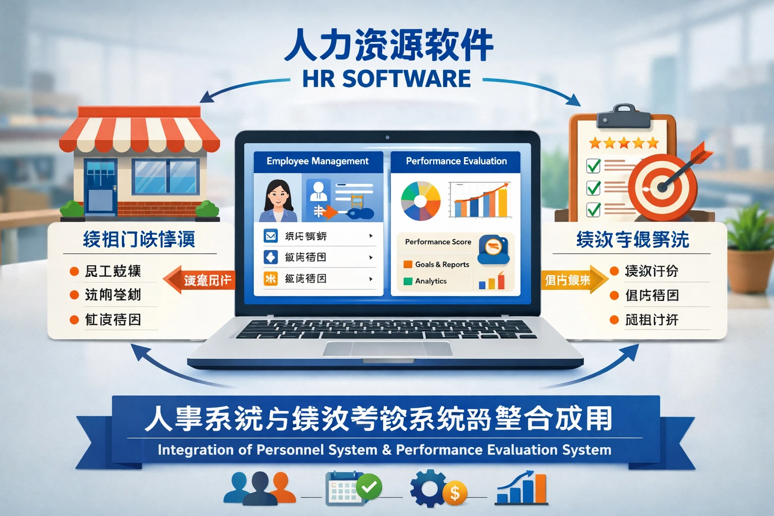 人力资源软件在连锁门店人事系统与绩效考核系统中的整合应用