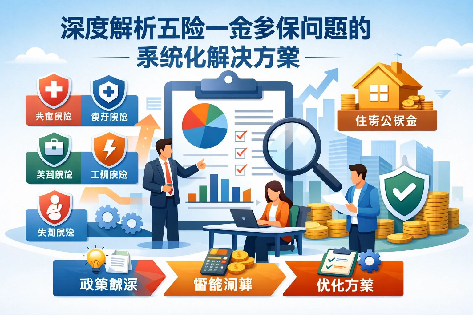 深度解析五险一金参保问题的系统化解决方案