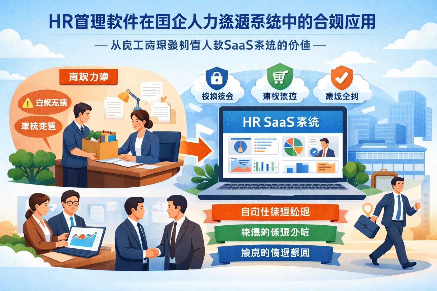 HR管理软件在国企人力资源系统中的合规应用:从员工离职案例看人事SaaS系统的价值