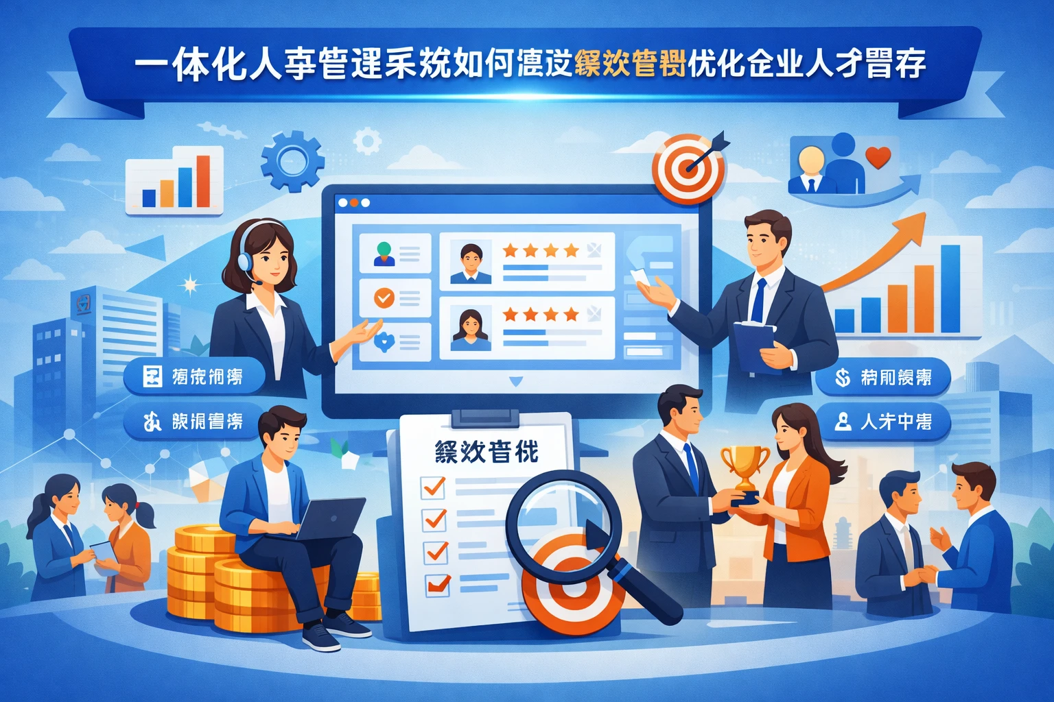 一体化人事管理系统如何通过绩效管理优化企业人才留存