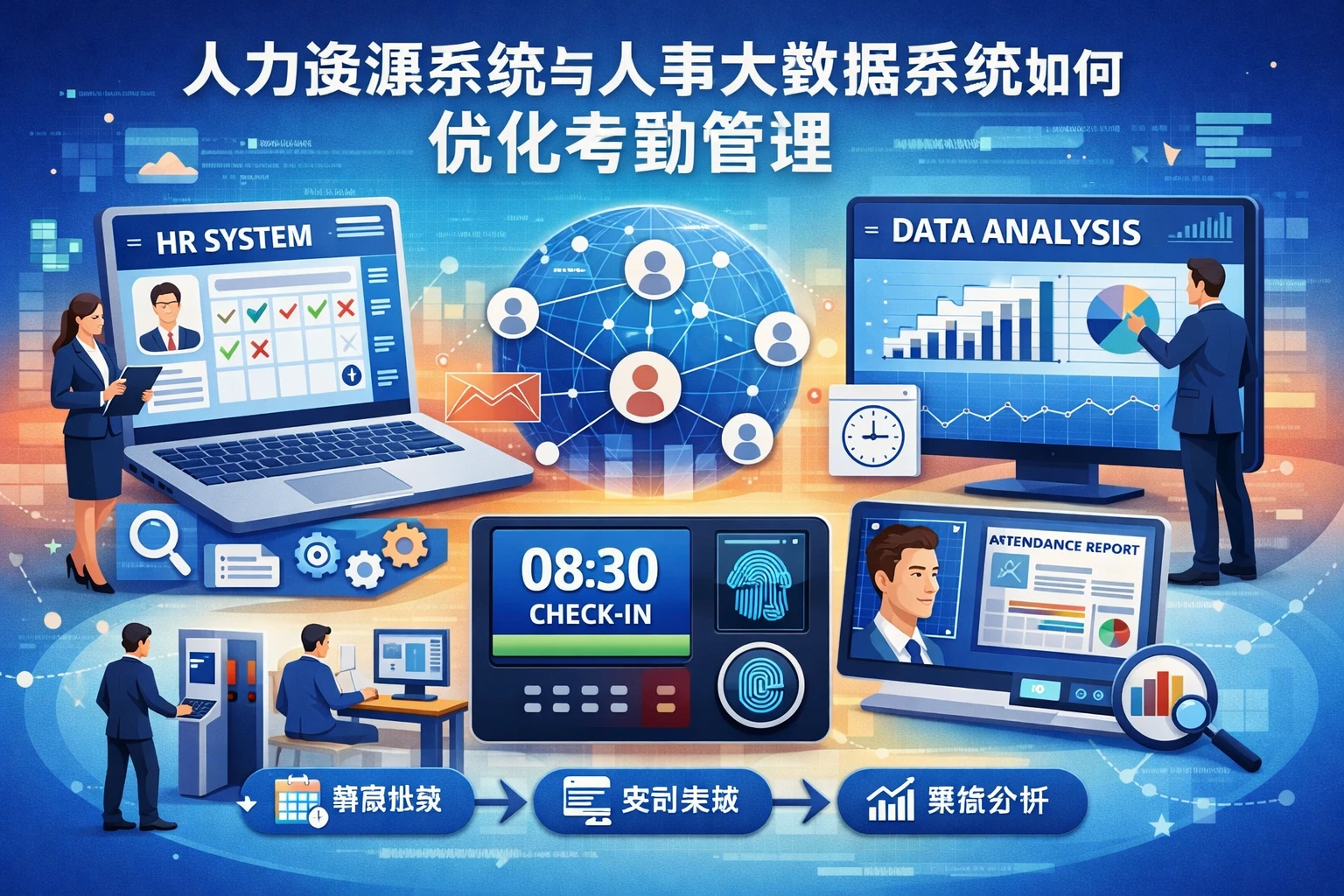 人力资源系统与人事大数据系统如何优化考勤管理