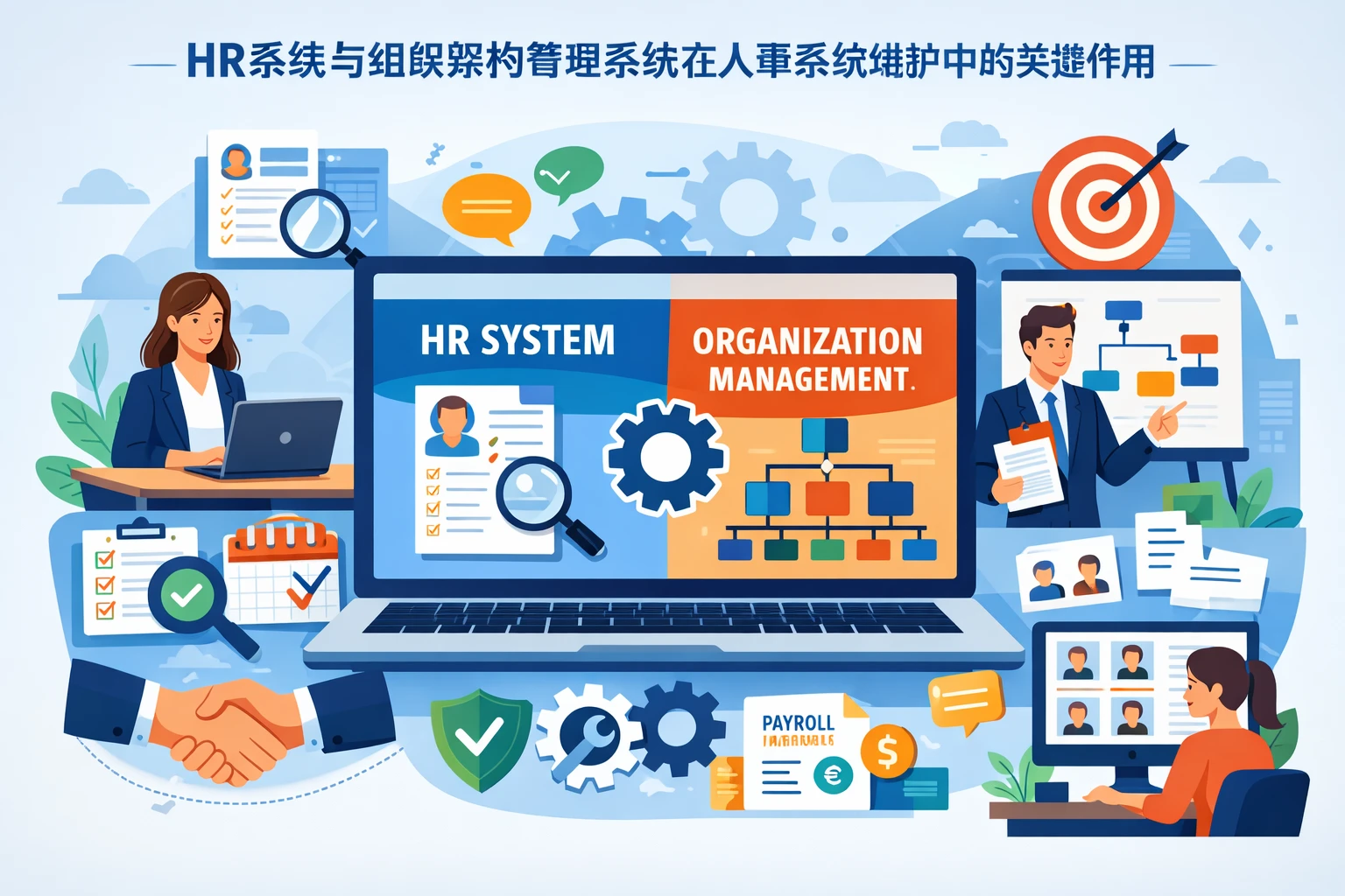 HR系统与组织架构管理系统在人事系统维护中的关键作用