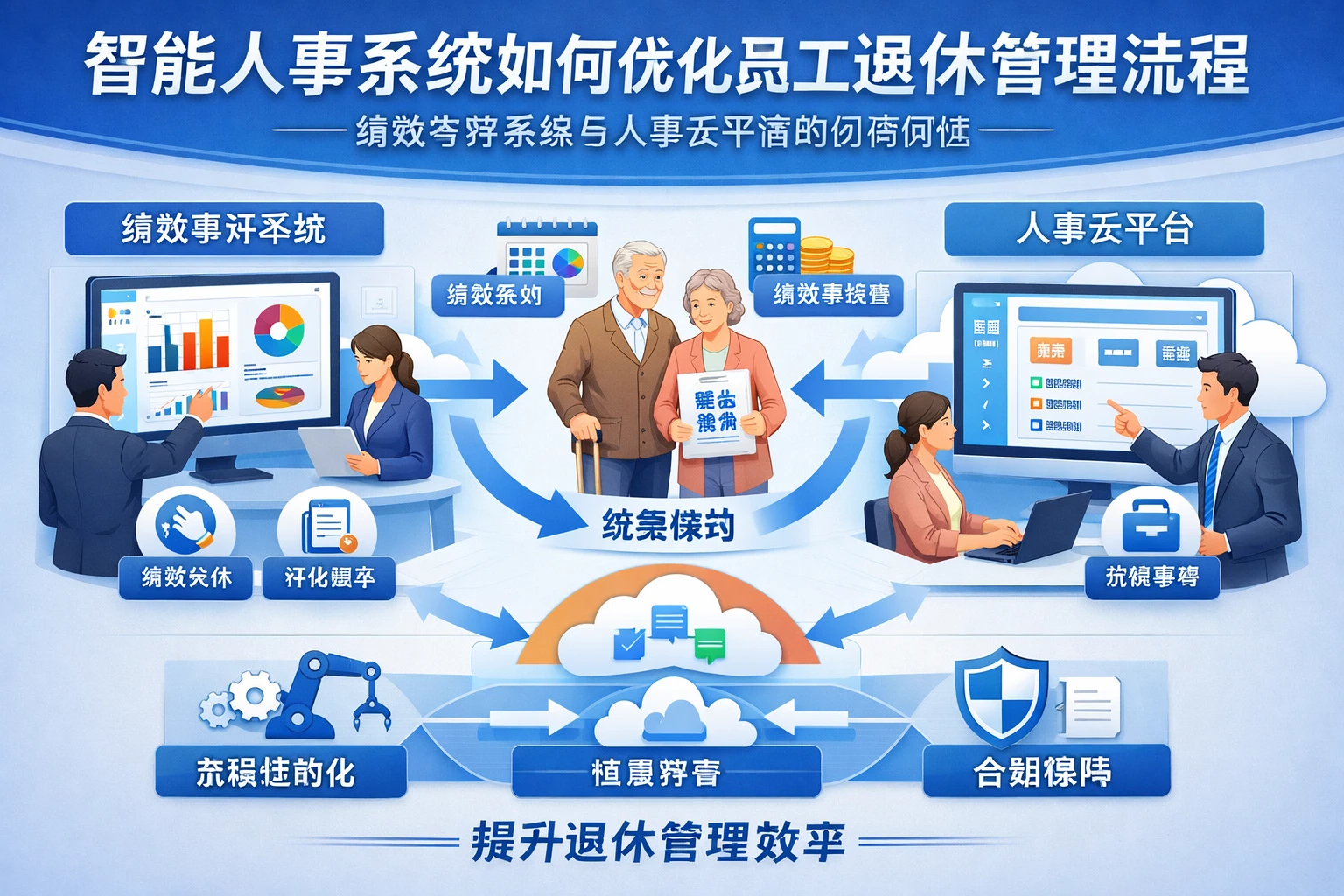 智能人事系统如何优化员工退休管理流程——绩效考评系统与人事云平台的协同价值