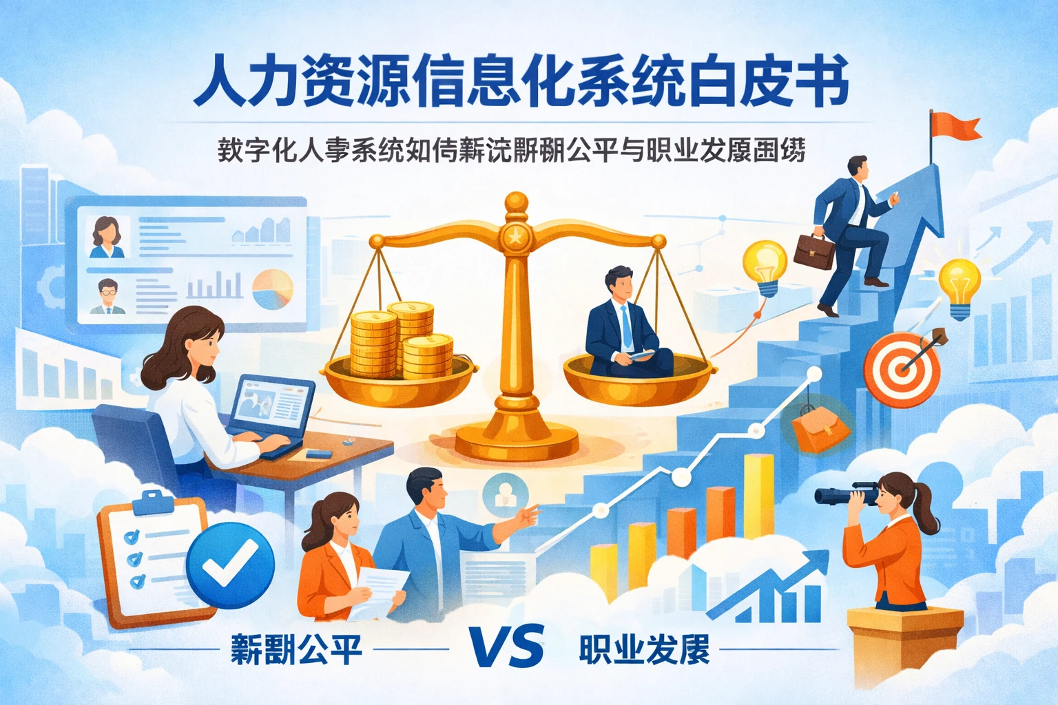 人力资源信息化系统白皮书：数字化人事系统如何解决薪酬公平与职业发展困境