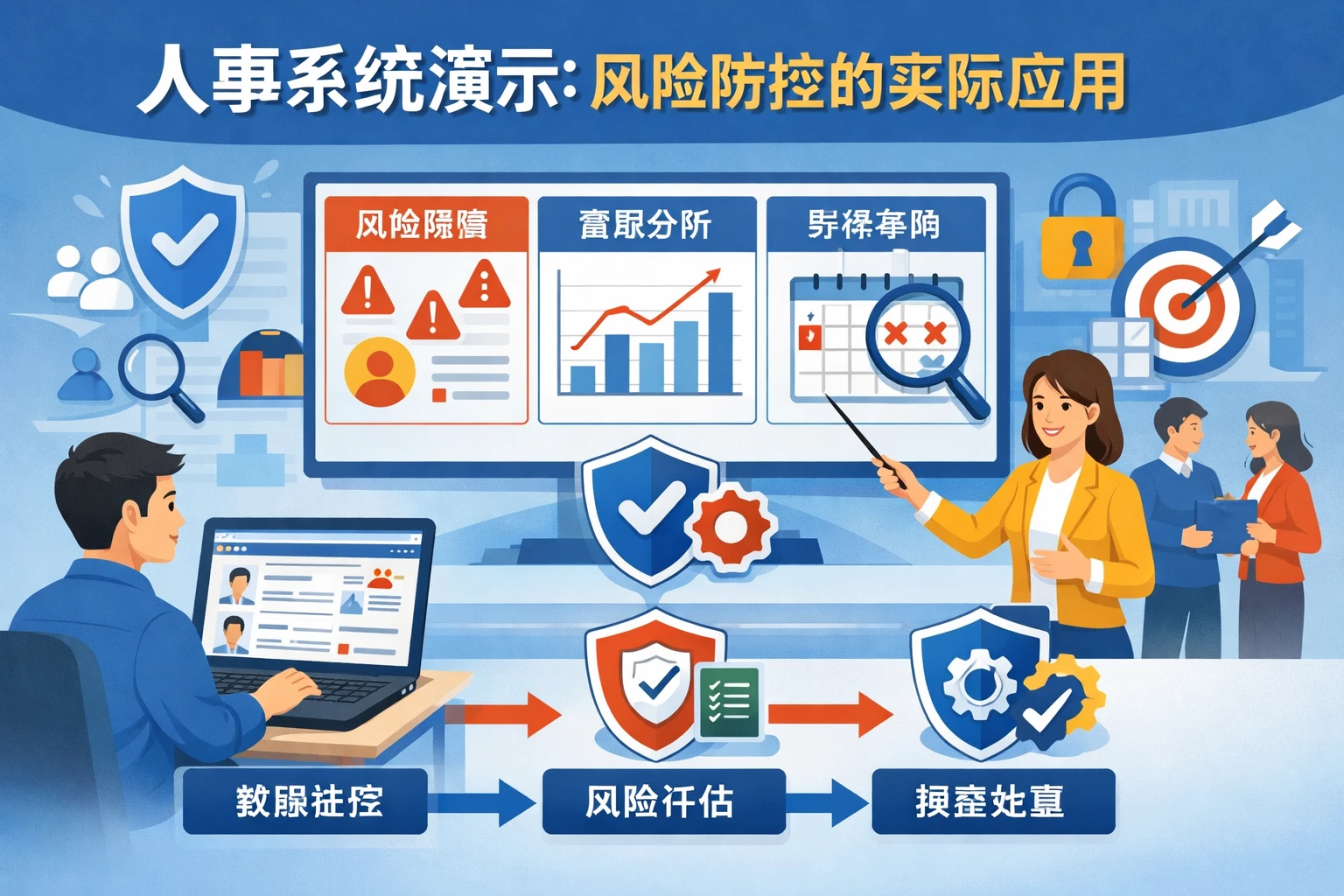 人事系统演示：风险防控的实际应用