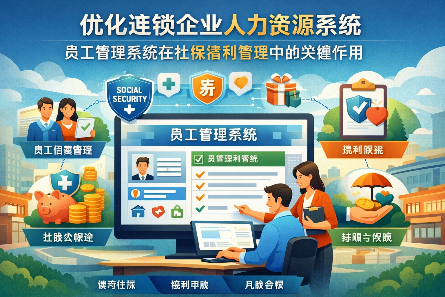 优化连锁企业人力资源系统：员工管理系统在社保福利管理中的关键作用