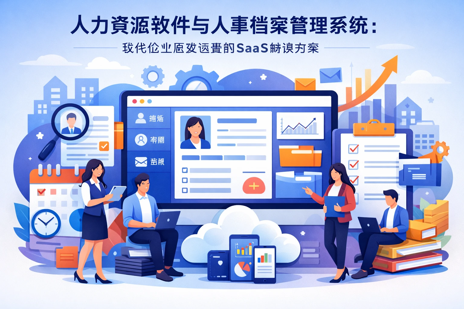 人力资源软件与人事档案管理系统:现代企业高效运营的SaaS解决方案