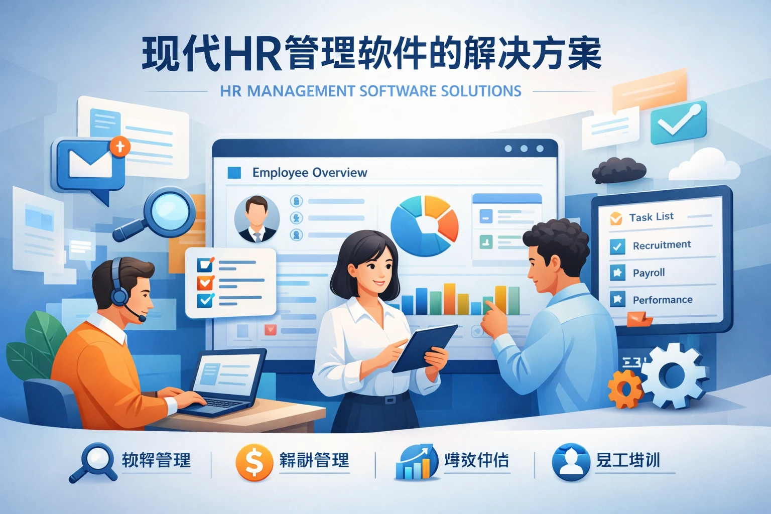 现代HR管理软件的解决方案