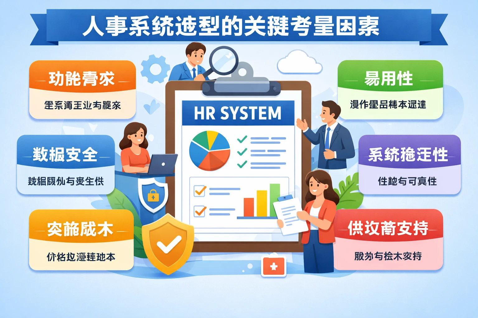 人事系统选型的关键考量因素