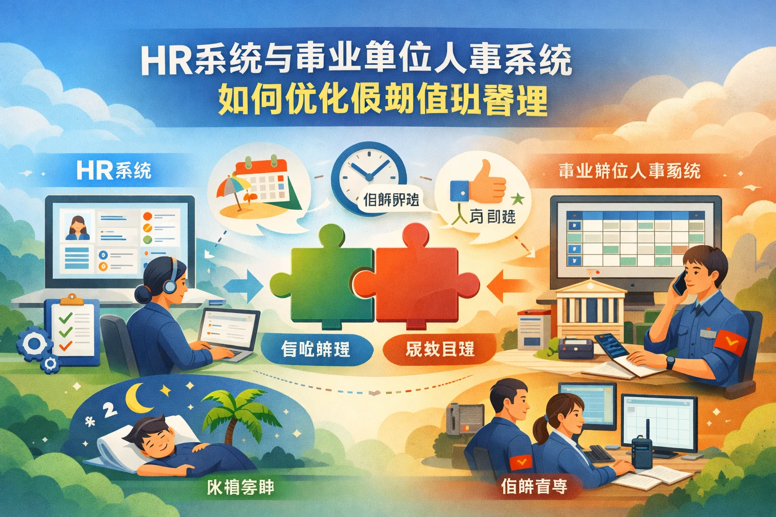 HR系统与事业单位人事系统如何优化假期值班管理