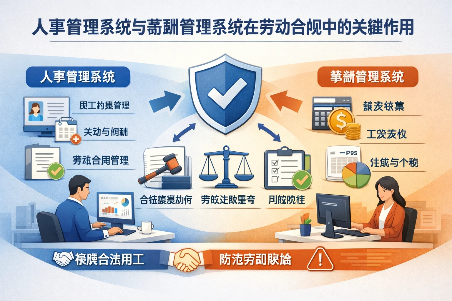 人事管理系统与薪酬管理系统在劳动合规中的关键作用