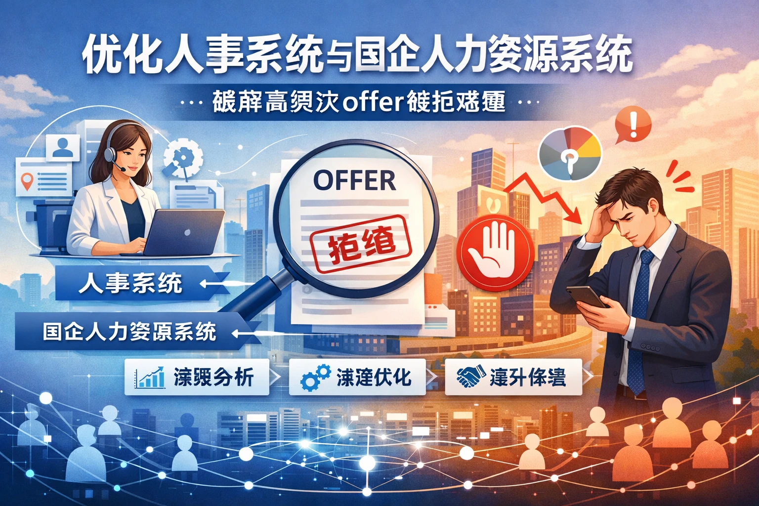 优化人事系统与国企人力资源系统：破解高频次offer被拒难题
