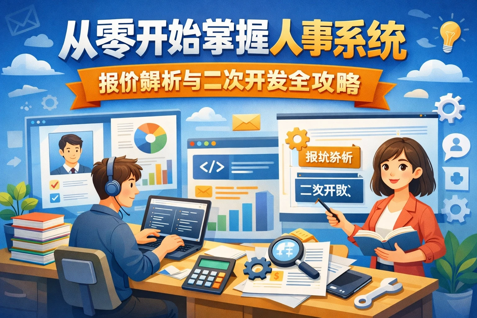 从零开始掌握人事系统：报价解析与二次开发全攻略
